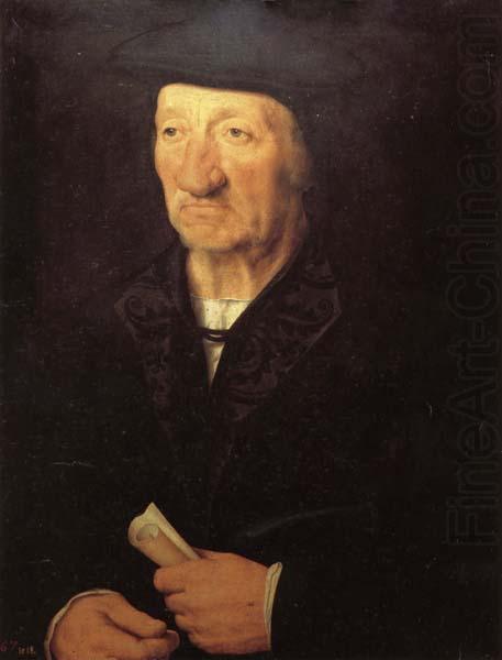 Portrait of an Old Man, Hans holbein the younger